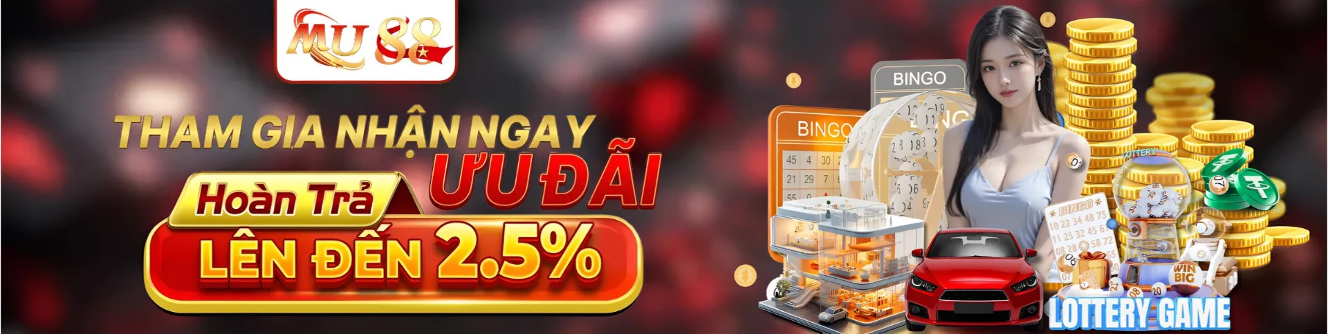 MU88 – Hoàn Trả Lên Đến 2.5%, Tham Gia Nhận Ưu Đãi Ngay