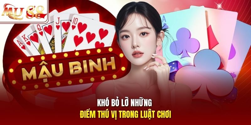 Khó bỏ lỡ những điểm thú vị trong luật chơi